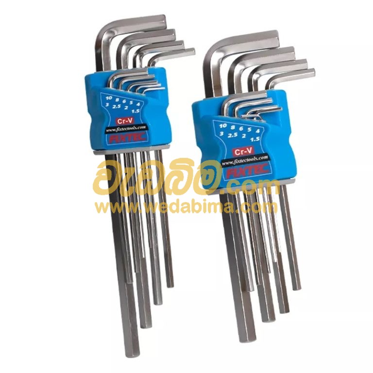 Cover image for 9PCS Long Arm Hex Key