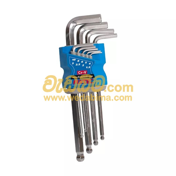 Cover image for 9PCS Ball Point Hex Key