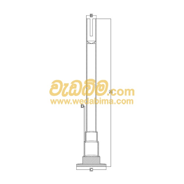 Cover image for 3200mm Cast-Iron Street Lamp Post