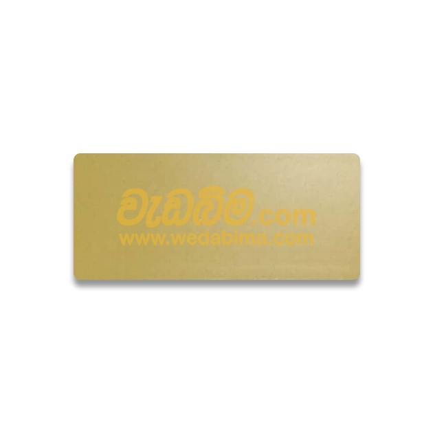 Cover image for 3mm 8x4 Inch Double Side Yellow Aluminium Composite Panel