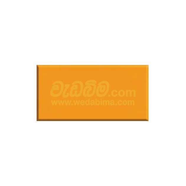 Cover image for 4mm 12 1/2x4 Inch Single Side Traffic Yellow Aluminium Composite Panel