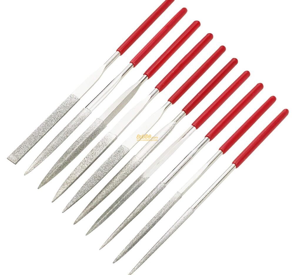 Cover image for 10Pcs Diamond Steel File Set