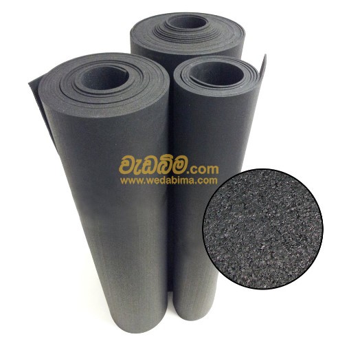 10m Black Herring Bone Rubber Role