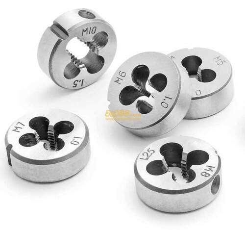 M2 x 0.4mm Round Die Nut