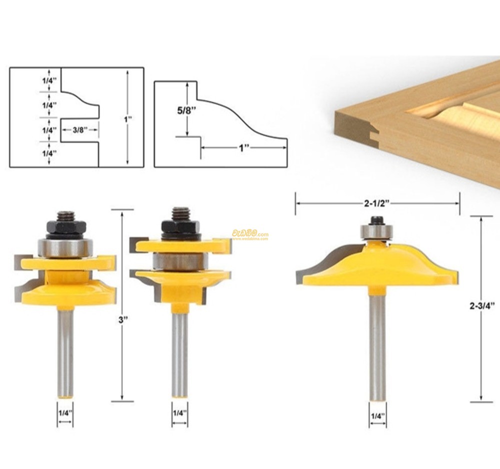 1/2 Inch 6mm Shank Drill Bit