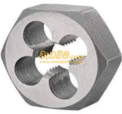 M10 x 1.5mm Hexagon Die Nut