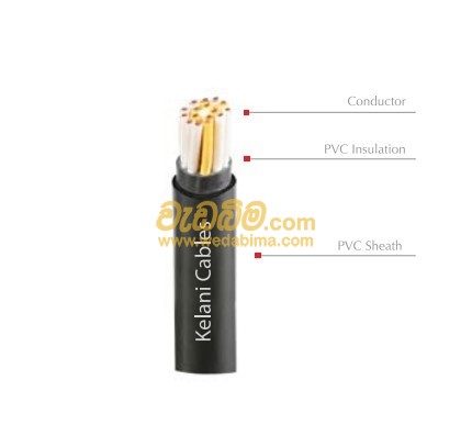 1.5mm 10 Core Unarmoured Kelani Control Cable