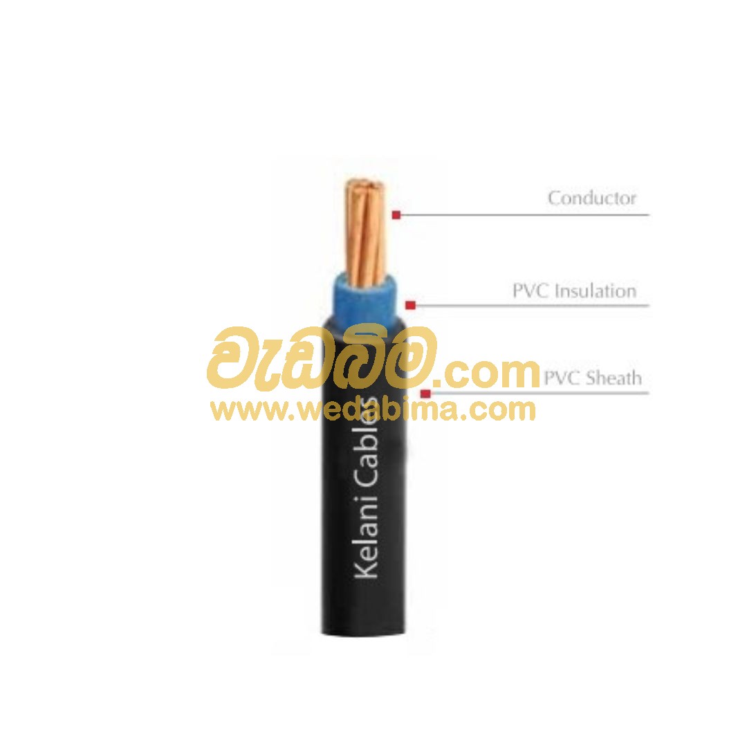 Cover image for 61/2.25mm Cu/XLPE/PVC Single Core Blue 1000m Fire Sheild Kelani Cables