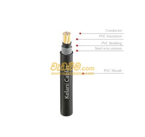 Cover image for 2.5mm 10 Core Armoured Kelani Control Cable