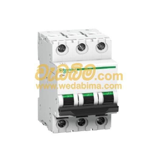 3 Pole - 06A Schneider Miniature Circuit Breaker