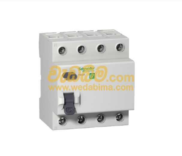 4 Pole 40A 100MA Residual Current Circuit Breaker