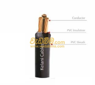 7/0.53mm Cu/PVC/PVC Five Core 1000m Fire Sheild Kelani Cables