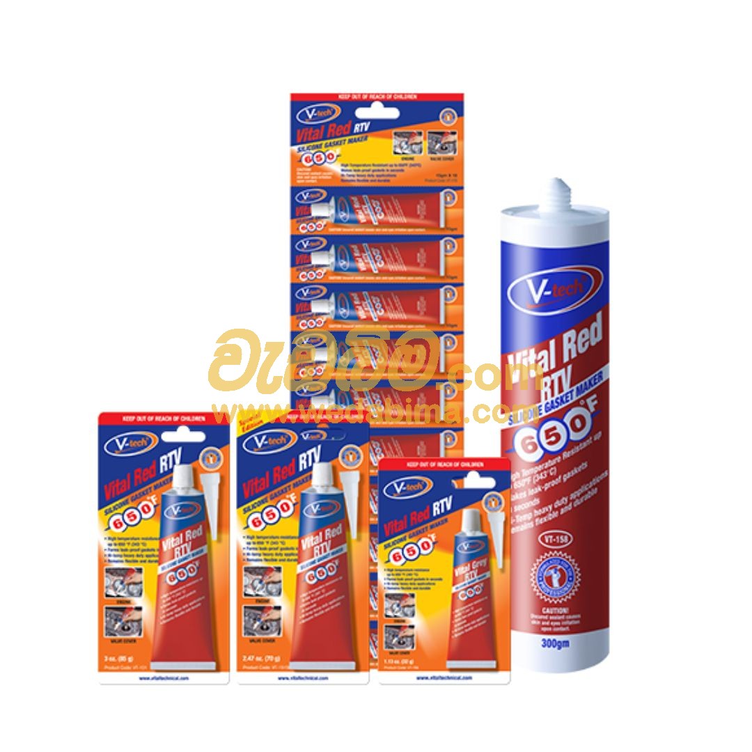 85g Red Silicone Sealant