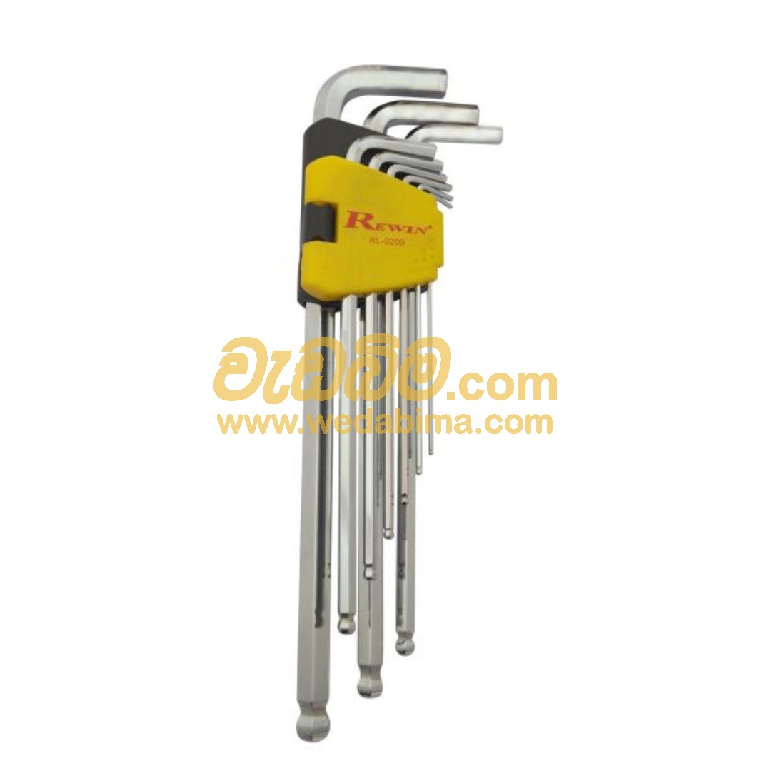 9Pcs Allen Key Set