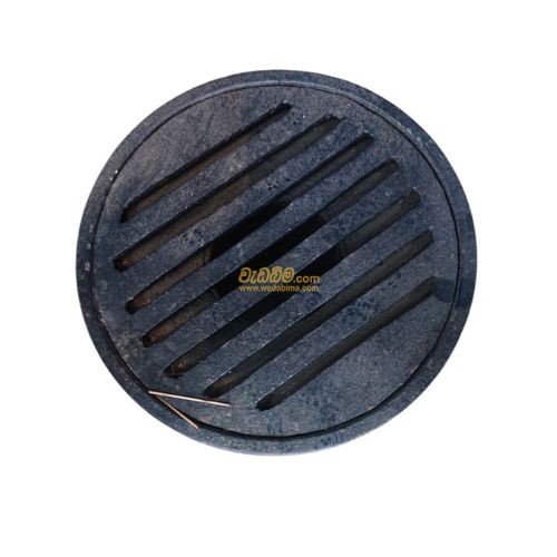 110mm Diameter Roof Drain Vertical Outlet - Flat Circle