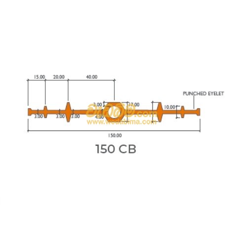 150mm Water Bar for Internal Expansion Joints