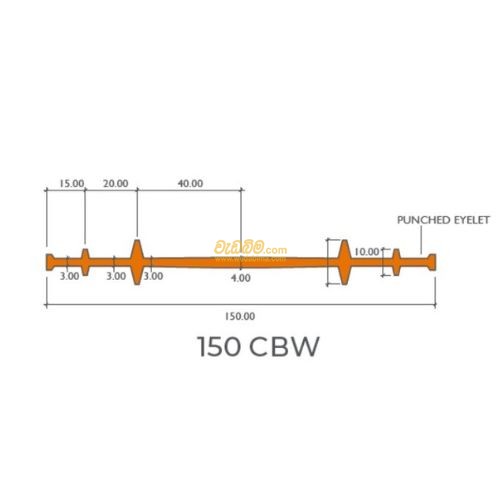 Cover image for 150mm Water Bar for Internal Construction Joints