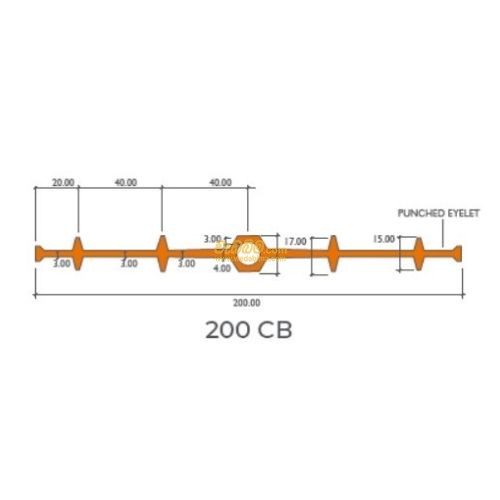 Cover image for 200mm Water Stops for Internal Expansion Joints