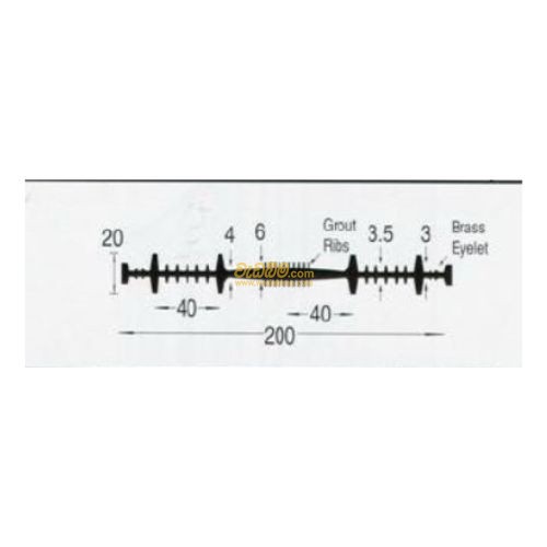 Cover image for 200mm Water Stops for Internal Construction Contraction Joints