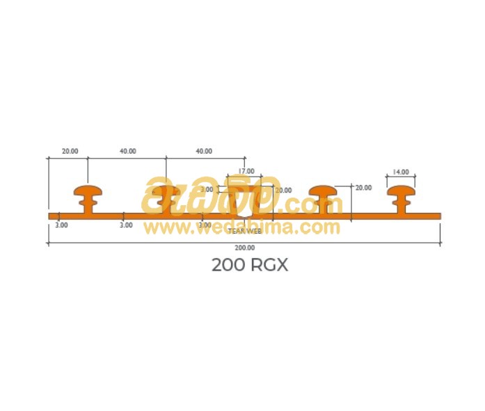 200mm water bar for External Expansion Joints