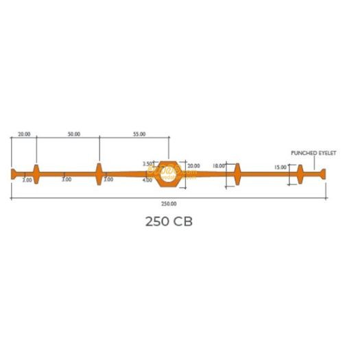 250mm Water Stops for Internal Expansion Joints