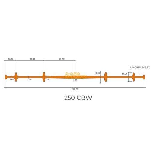 250CBW Internal Construction Joint